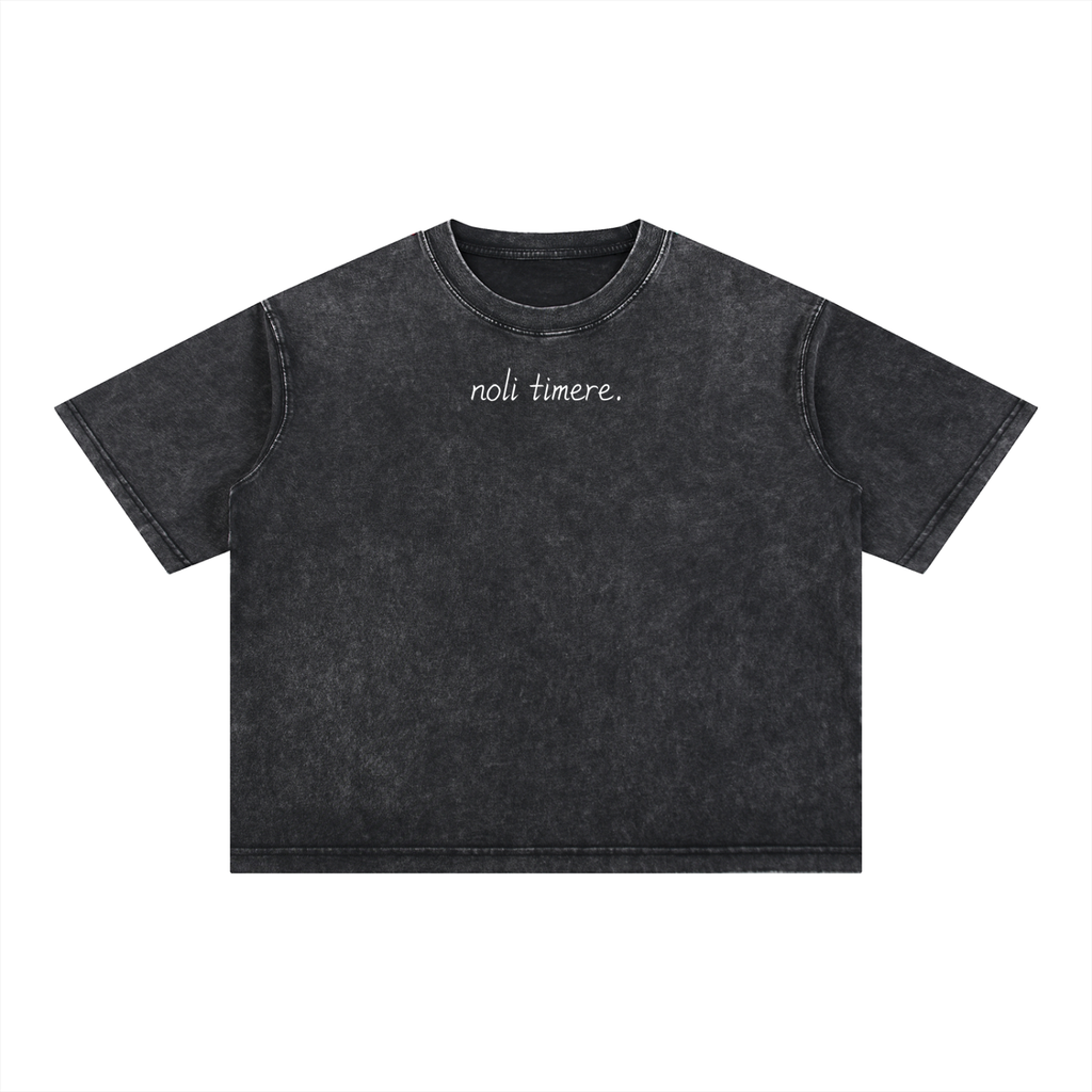 Noli Timere Boxy Cotton T-Shirt