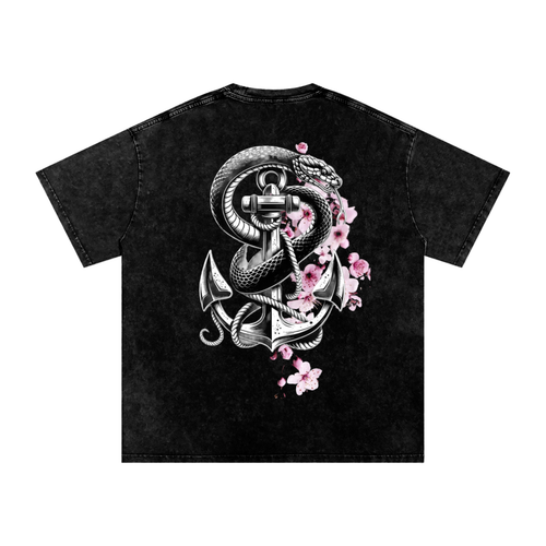 Noli Timere Snow Washed Oversized T-Shirt