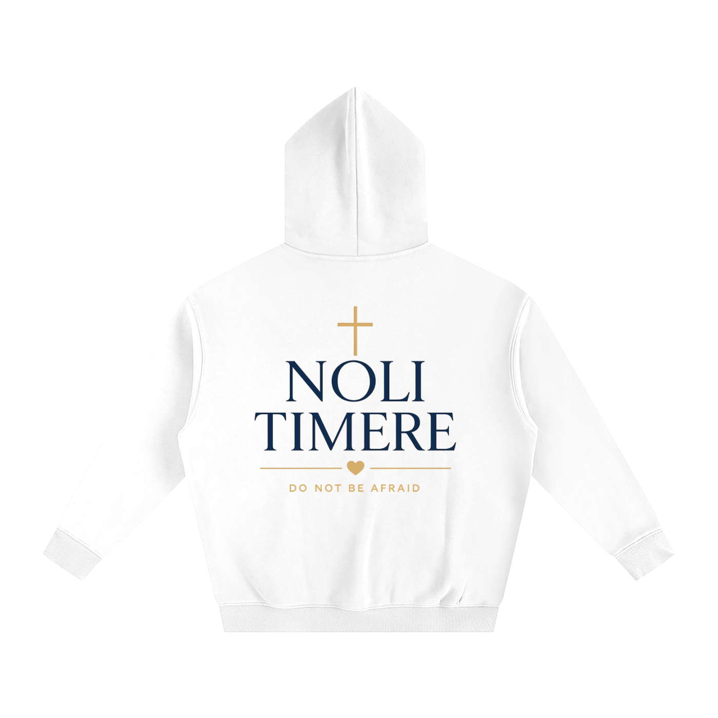 Noli Timere Faith Over Fear Hoodie