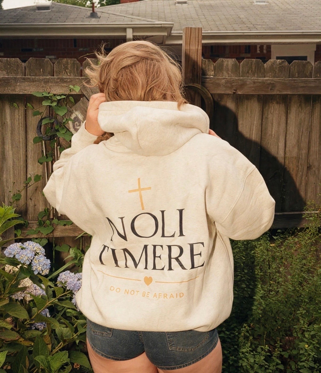 Noli Timere Faith Through Fear Hoodie