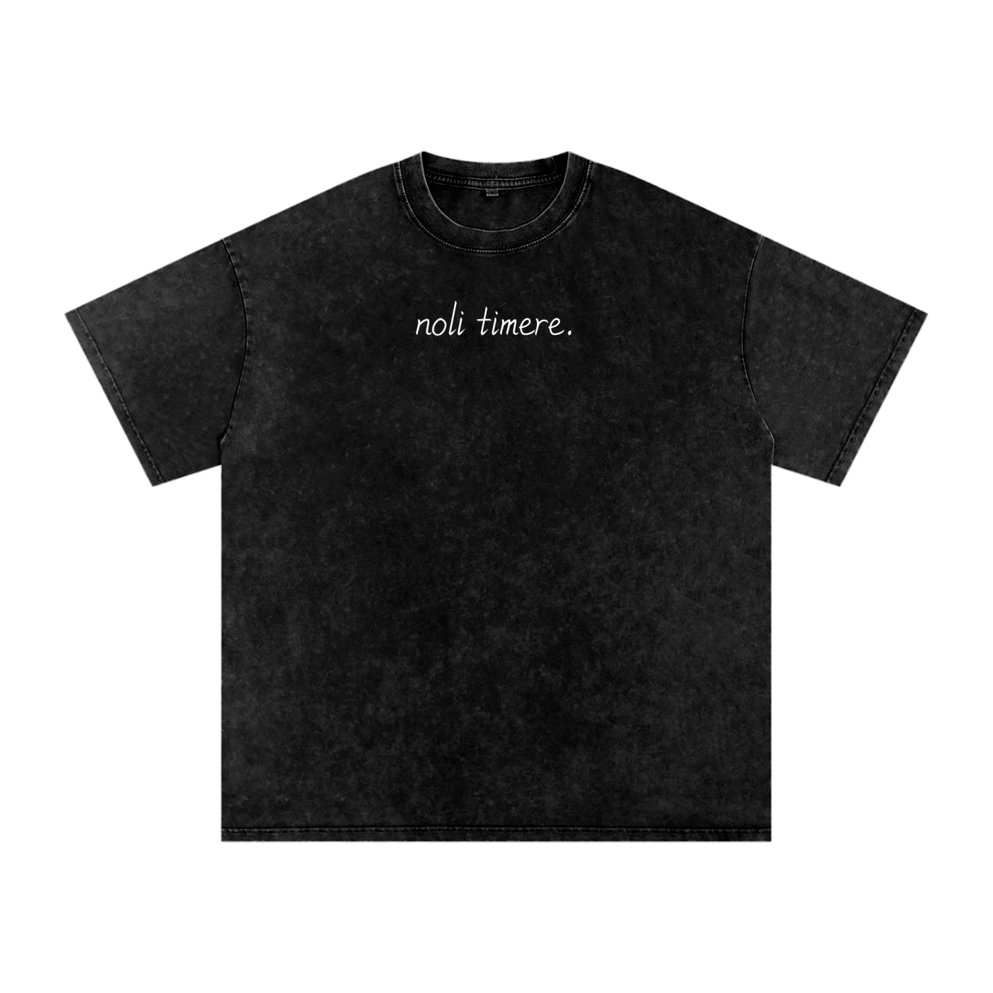 Noli Timere Snow Washed Oversized T-Shirt