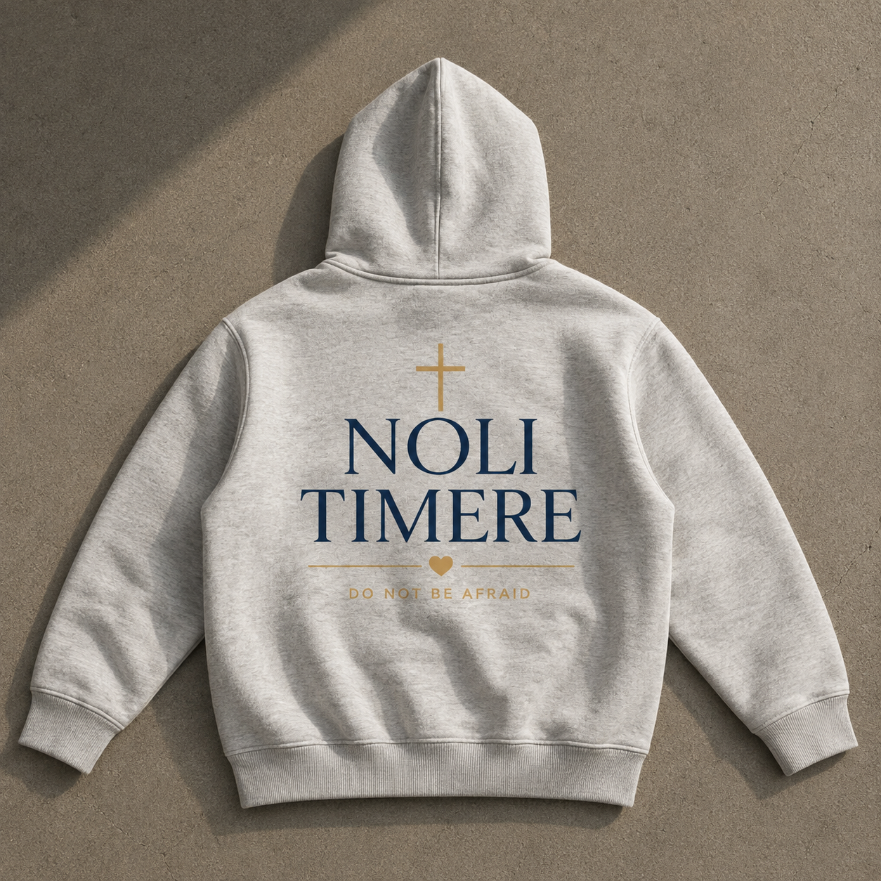 Noli Timere Faith Through Fear Hoodie