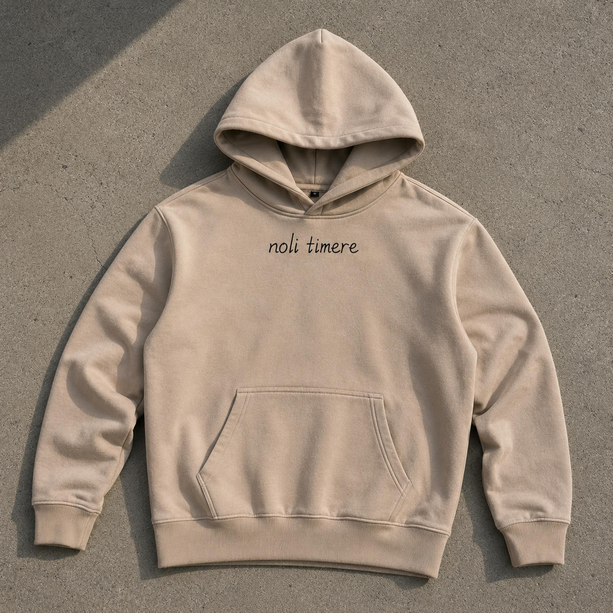 Noli Timere Do Not Be Afraid Hoodie