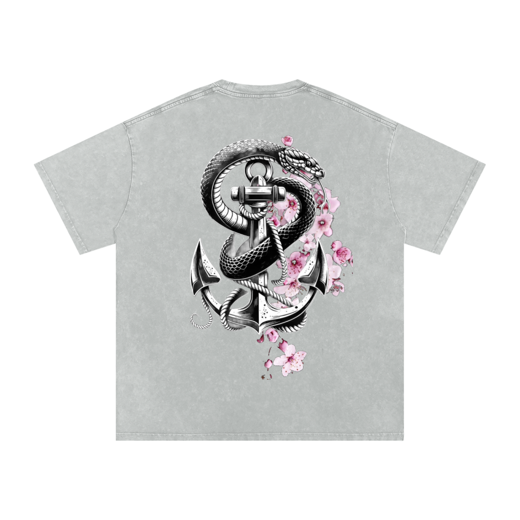 Noli Timere Snow Washed Oversized T-Shirt
