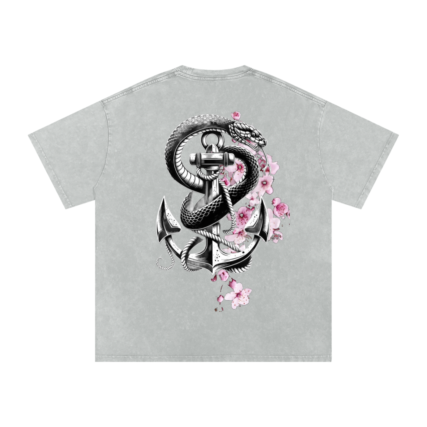 Noli Timere Snow Washed Oversized T-Shirt